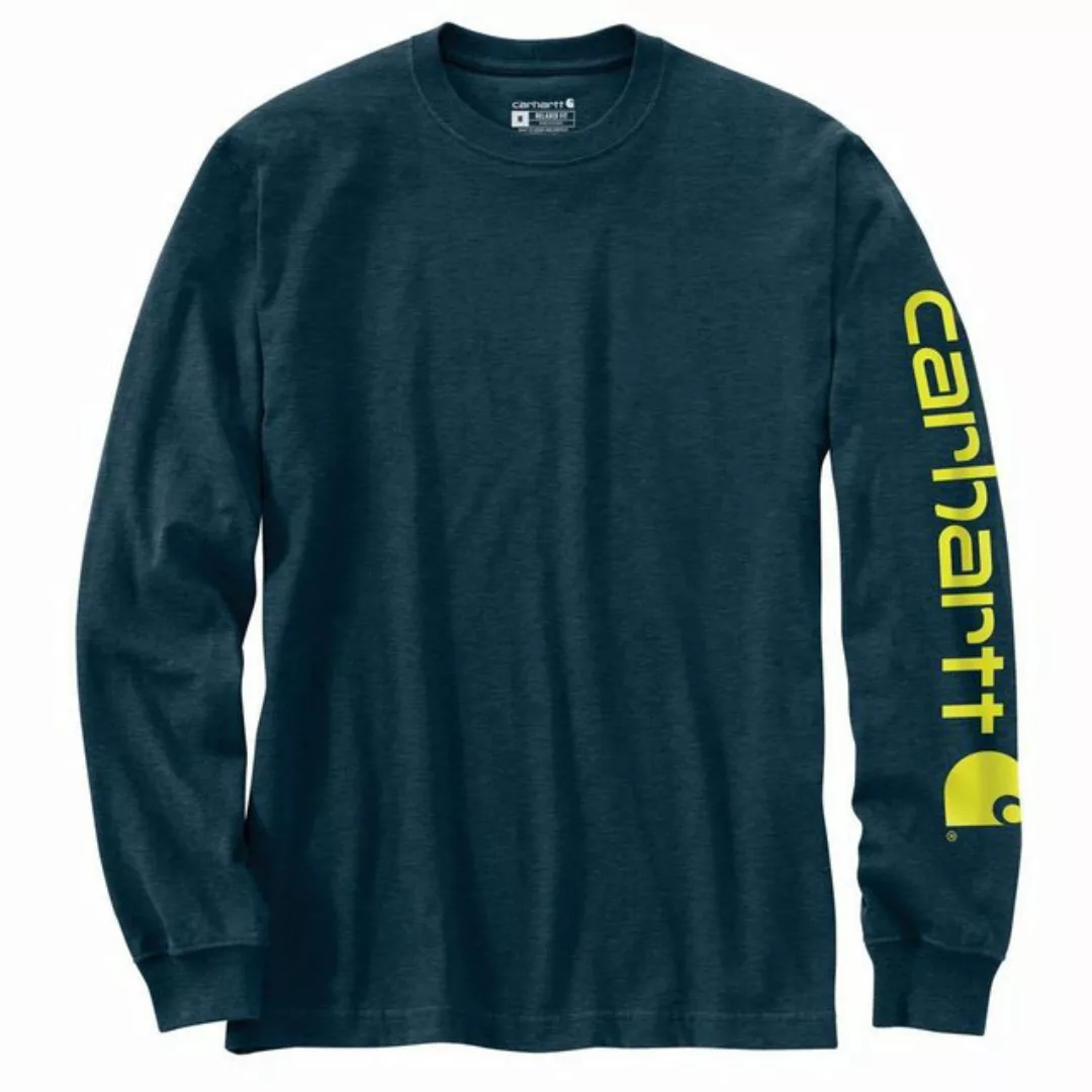 Carhartt Longsleeve Carhartt SLEEVE LOGO T-SHIRT L/S EK231 (1-tlg) günstig online kaufen