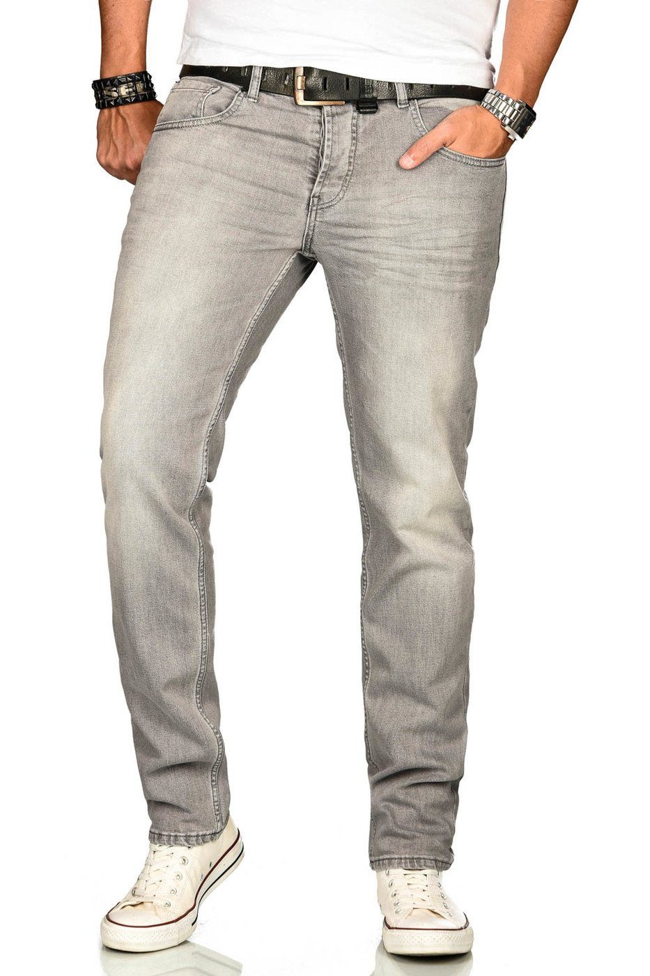 Alessandro Salvarini Straight-Jeans ASAngelo A. Salvarini günstig online kaufen