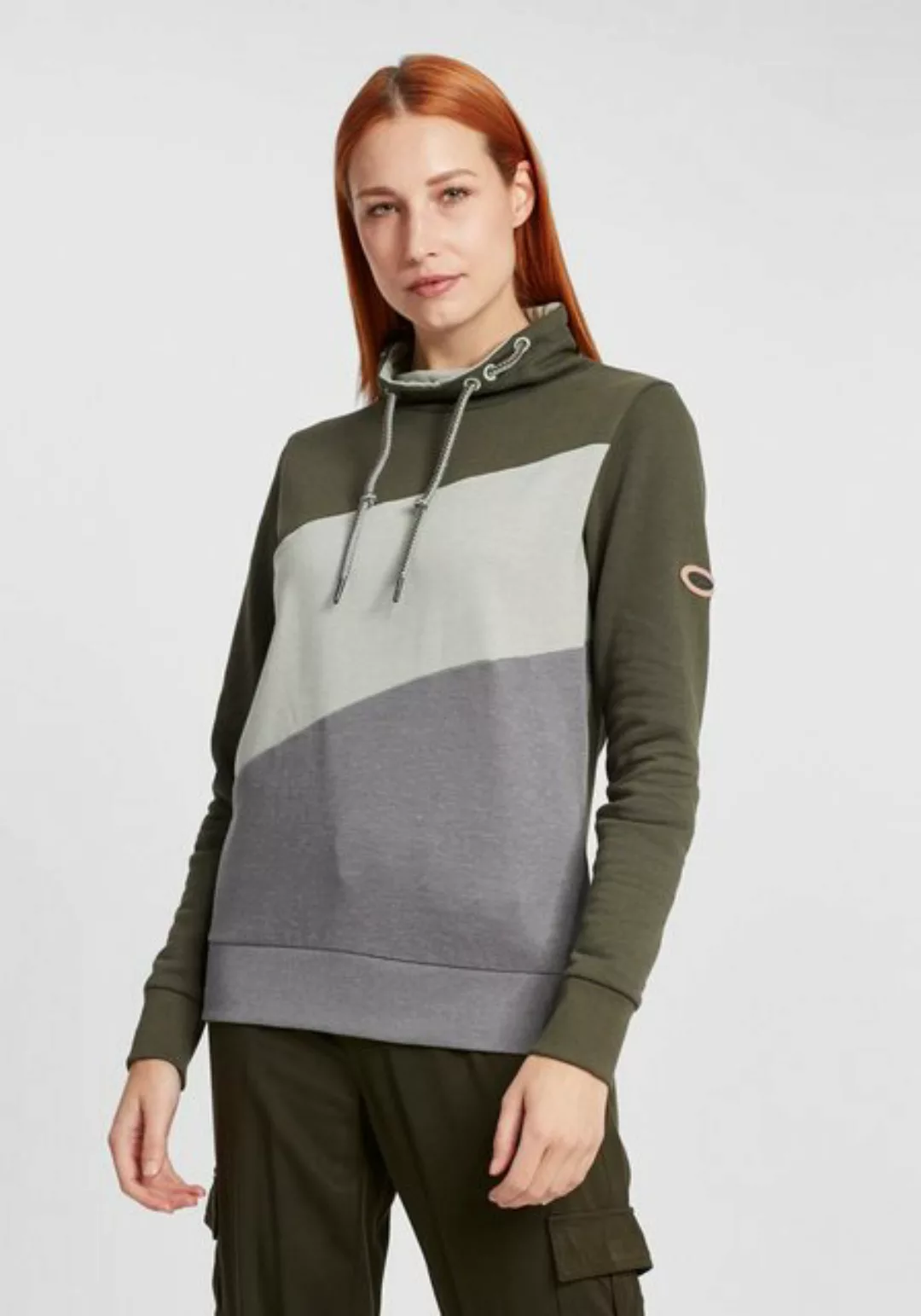 OXMO Hoodie OXAgda Sweatpullover mit Stehkragen günstig online kaufen