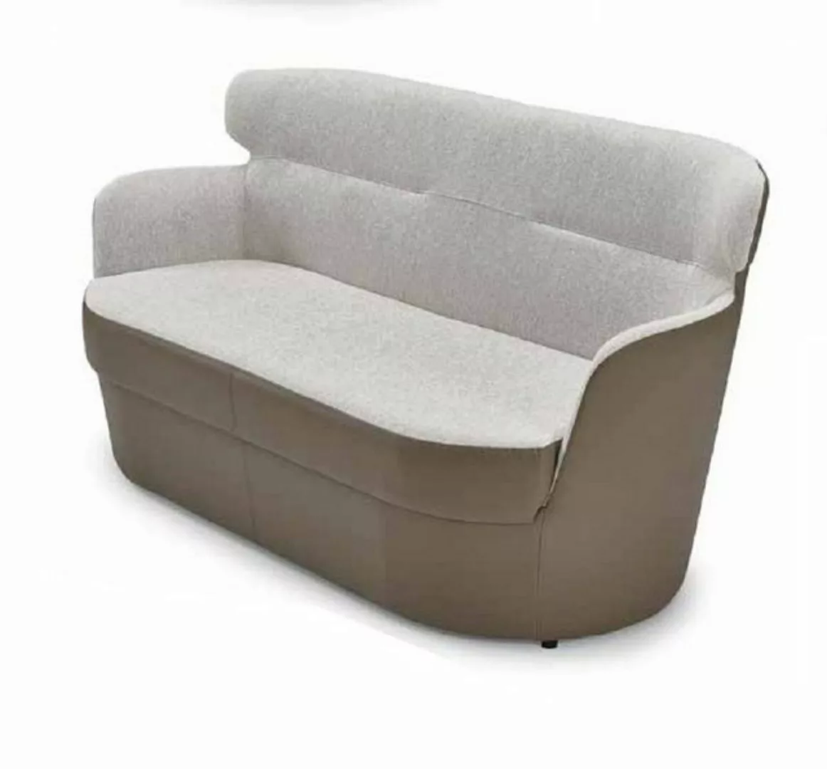 JVmoebel 2-Sitzer Modern Sofa 2 Sitzer Design Polster Leder Zweisitzer Wohn günstig online kaufen