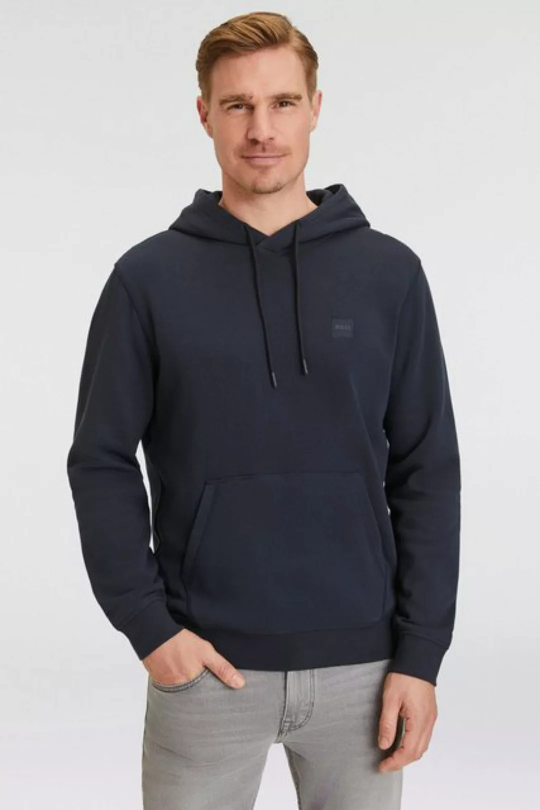 BOSS ORANGE Sweatshirt Hoodie aus Baumwoll-Terry günstig online kaufen