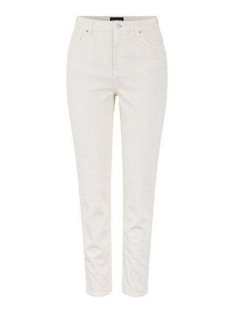 PIECES Pcleah Mom Jeans Damen White günstig online kaufen