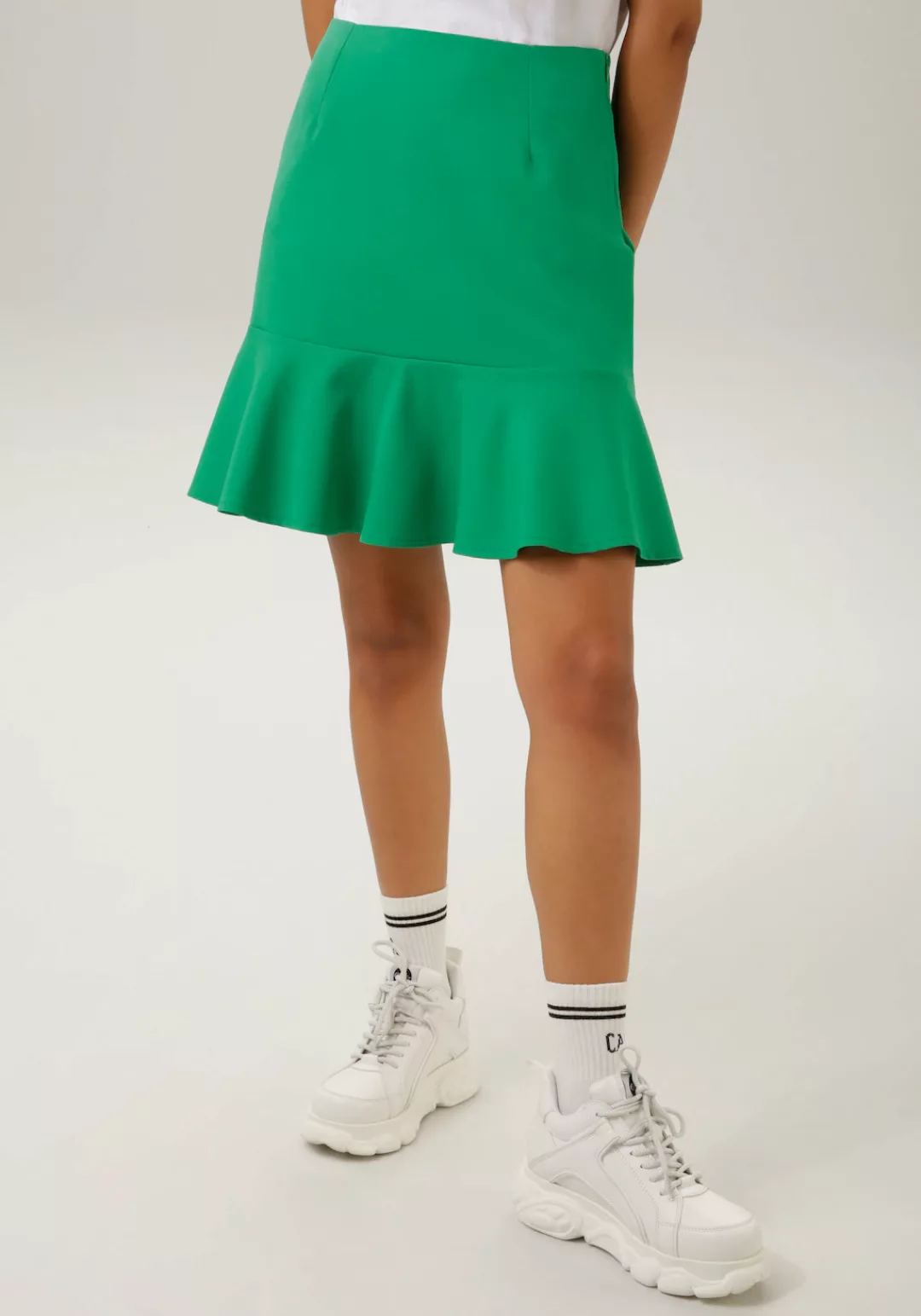 Aniston CASUAL Minirock, in A-Linien-Form günstig online kaufen