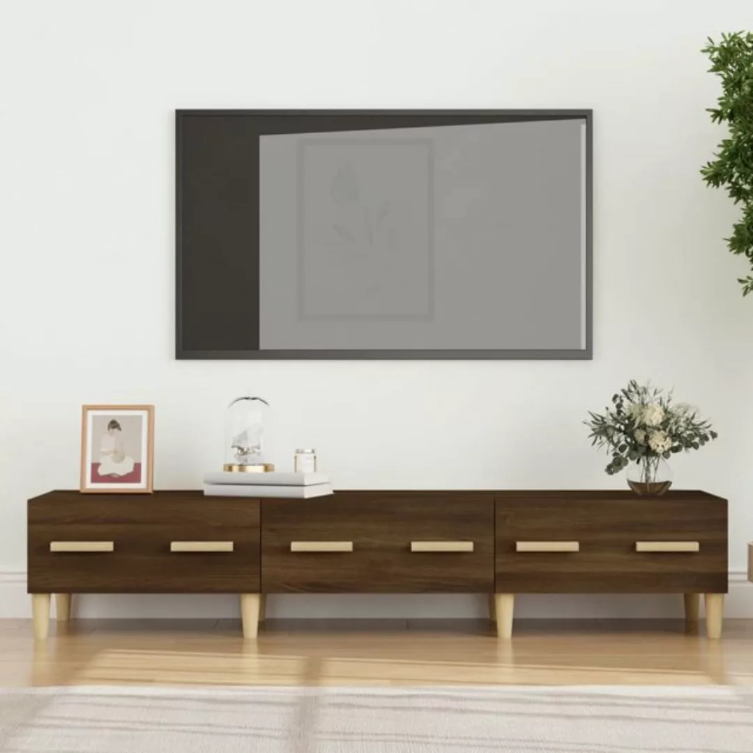 VidaXL TV-Schrank Braun Eichen-Optik 150x34,5x30 cm Holzwerkstoff  Modell 1 günstig online kaufen