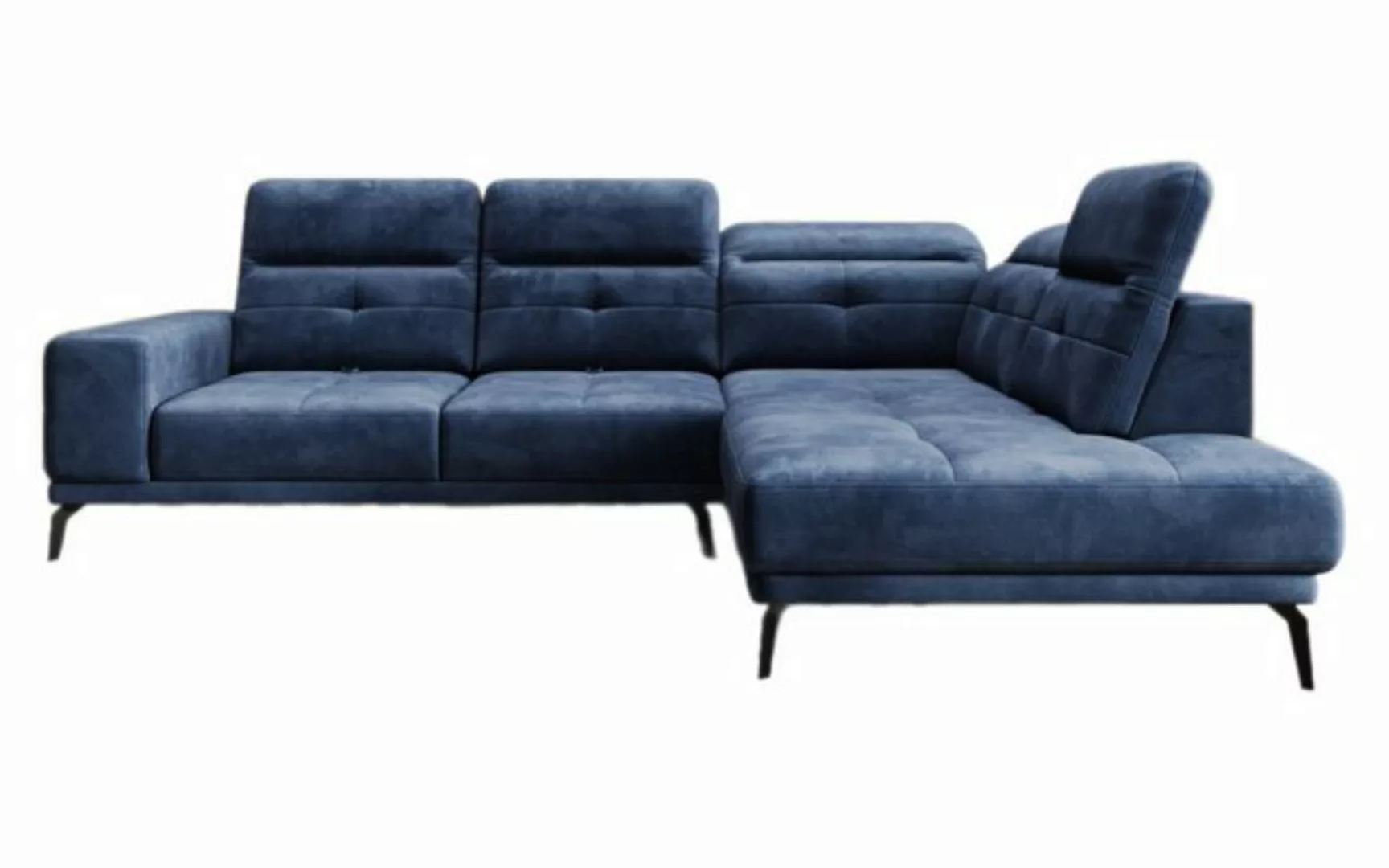 Luxusbetten24 Sofa Designer Sofa Isabella, mit verstellbarer Kopf- und Rück günstig online kaufen