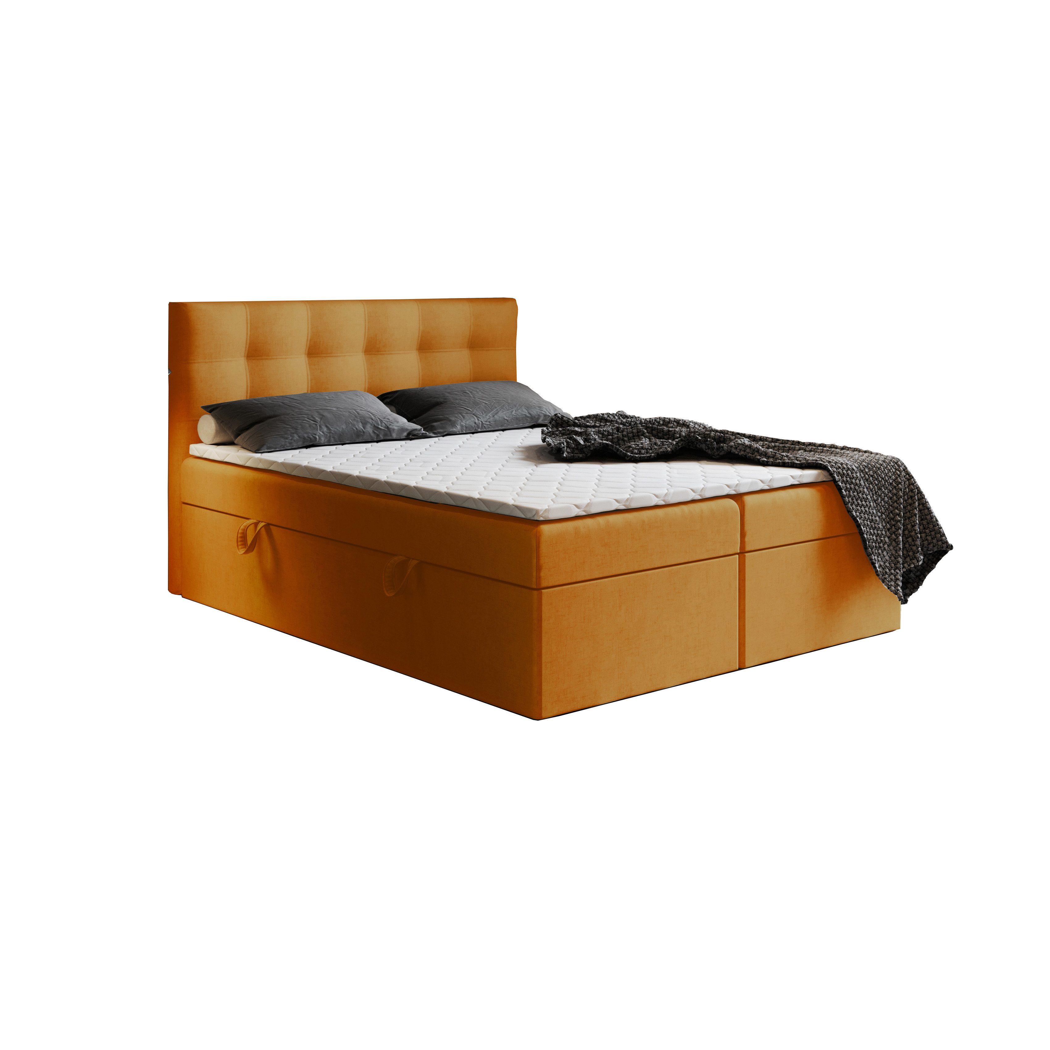 Godre Boxspringbett mit Bettkasten Ewora 140x200 günstig online kaufen