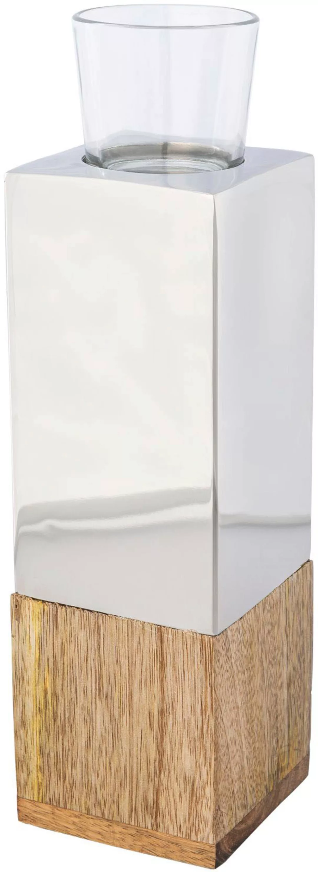 Creativ home Teelichthalter "Kerzenhalter Tower", (1 St.), aus Holz, Edelst günstig online kaufen