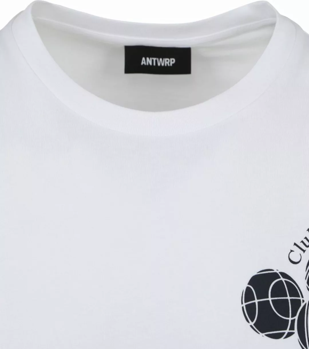 ANTWRP T-Shirt Club Petanque Weiß - Größe M günstig online kaufen