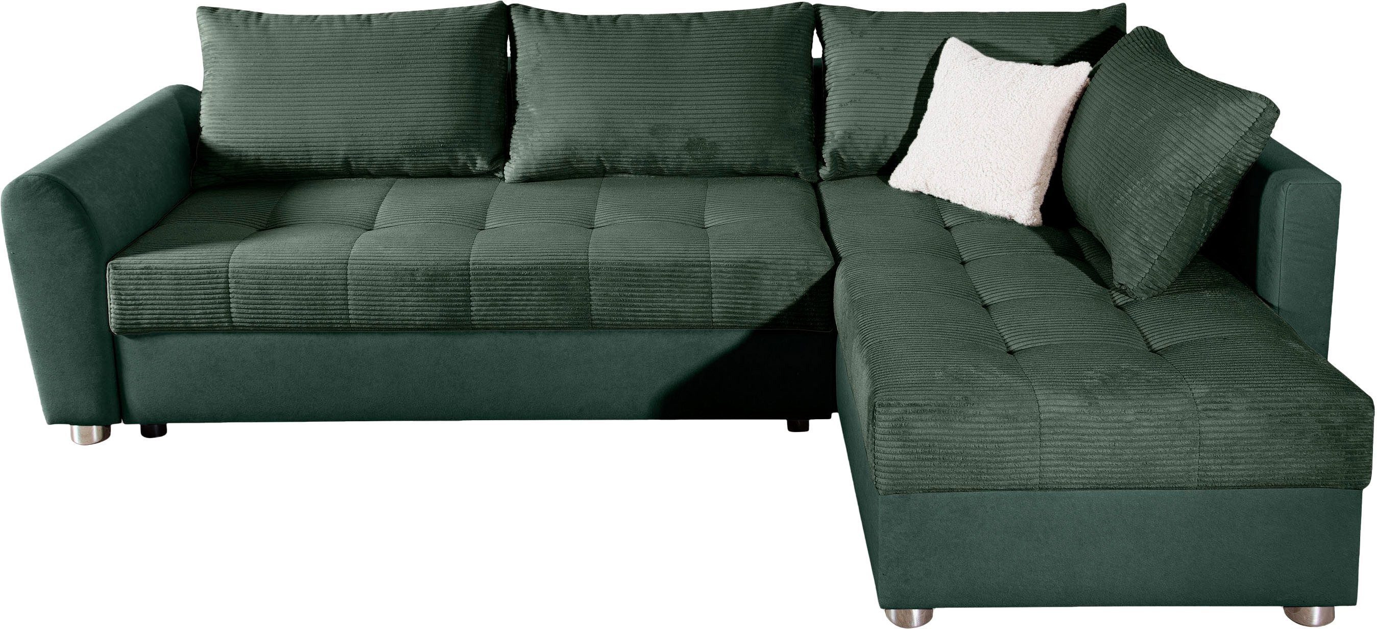COLLECTION AB Ecksofa "JANA XL-Sofa L-Form", inkl. Bettfunktion, Bettkasten günstig online kaufen