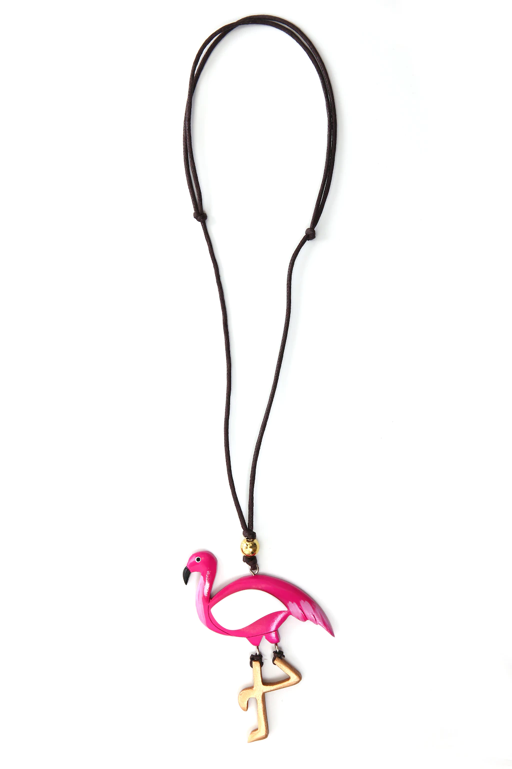 ÖkoBella Lange Kette "Flamingo", mit plastikfreiem Versand günstig online kaufen