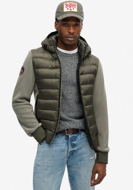 Superdry Steppjacke HOODED STORM FLEECE BOMBER günstig online kaufen