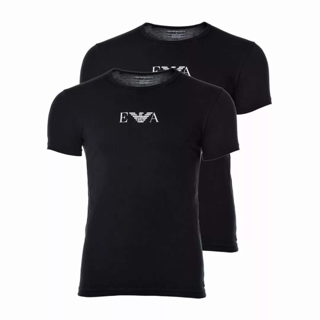 Emporio Armani T-Shirt Emporio Armani T-Shirt 2er Pack schwarz günstig online kaufen