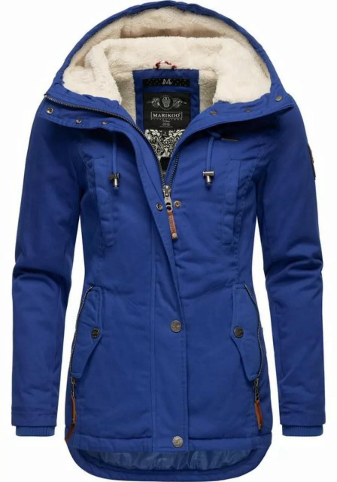 Marikoo Winterjacke "Bikoo", mit Kapuze, sportliche Damen Outdoor Baumwollj günstig online kaufen