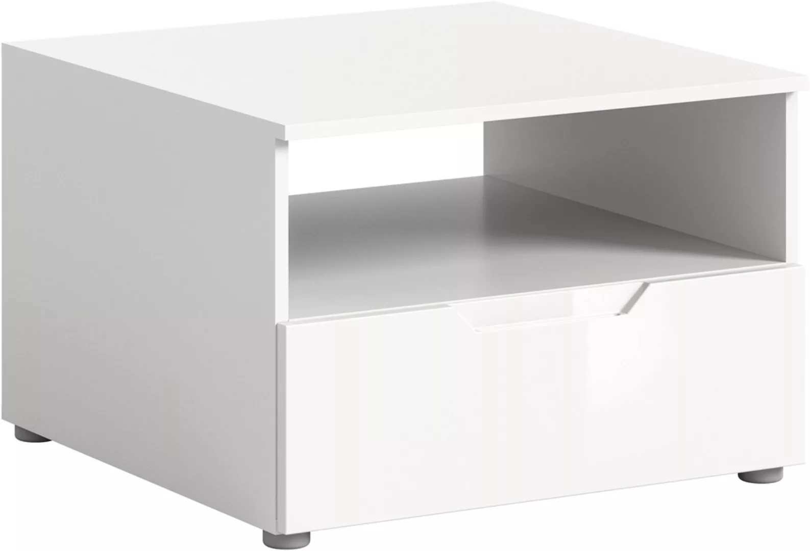 INOSIGN Couchtisch "CAPRI, Höhe 66cm, 1 Schubkasten, 1 offenes Ablagefach", günstig online kaufen