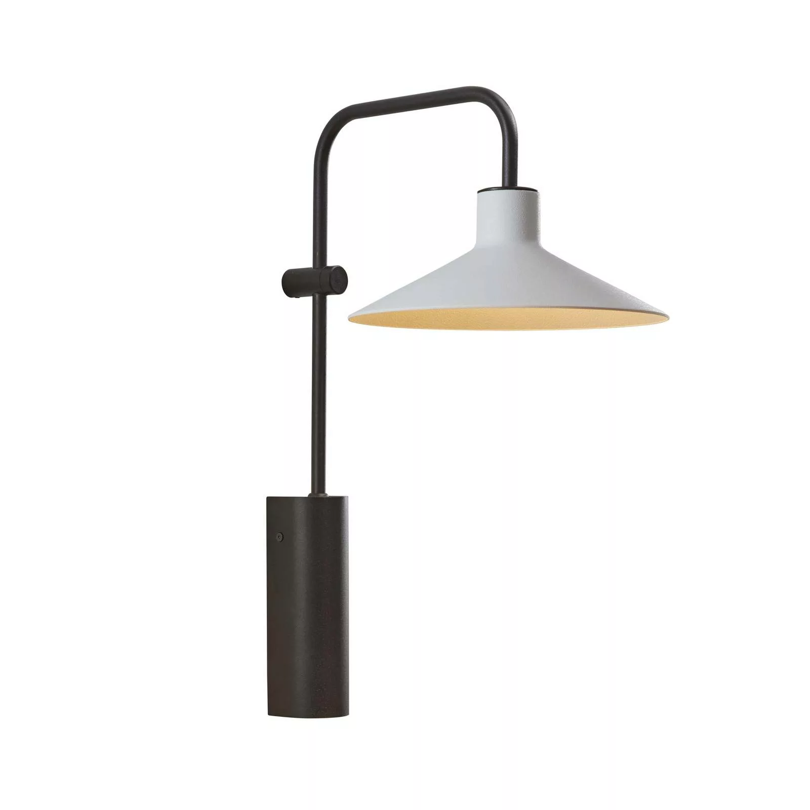 Bover LED-Wandlampe Platet A/02 schwarz/grau günstig online kaufen