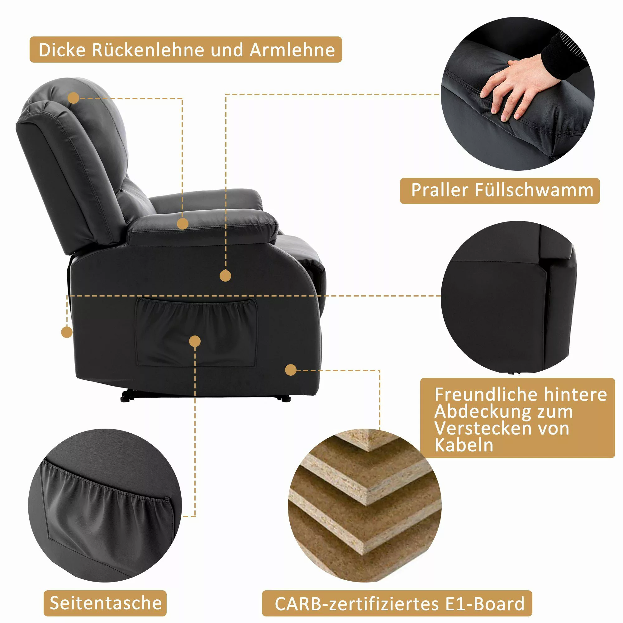 HAUSS SPOLE Relaxsessel Relaxsessel Einzelsessel Fernsehsessel günstig online kaufen