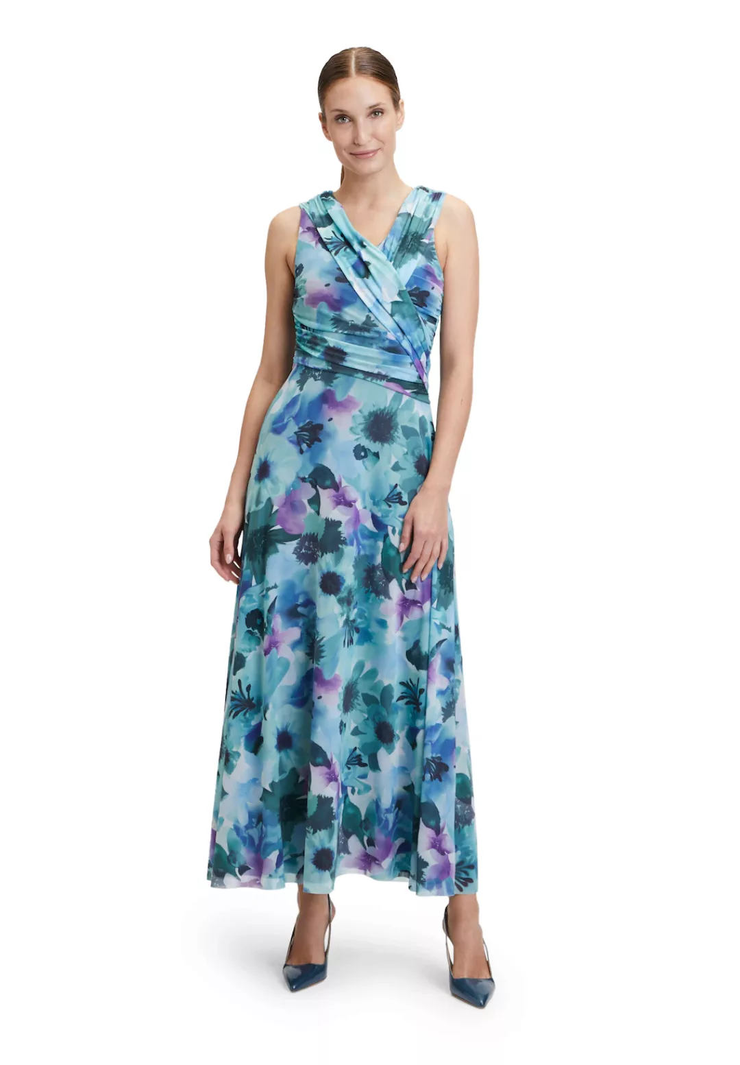 Vera Mont Abendkleid "Vera Mont Abendkleid mit Blumenprint", Nahtführung günstig online kaufen