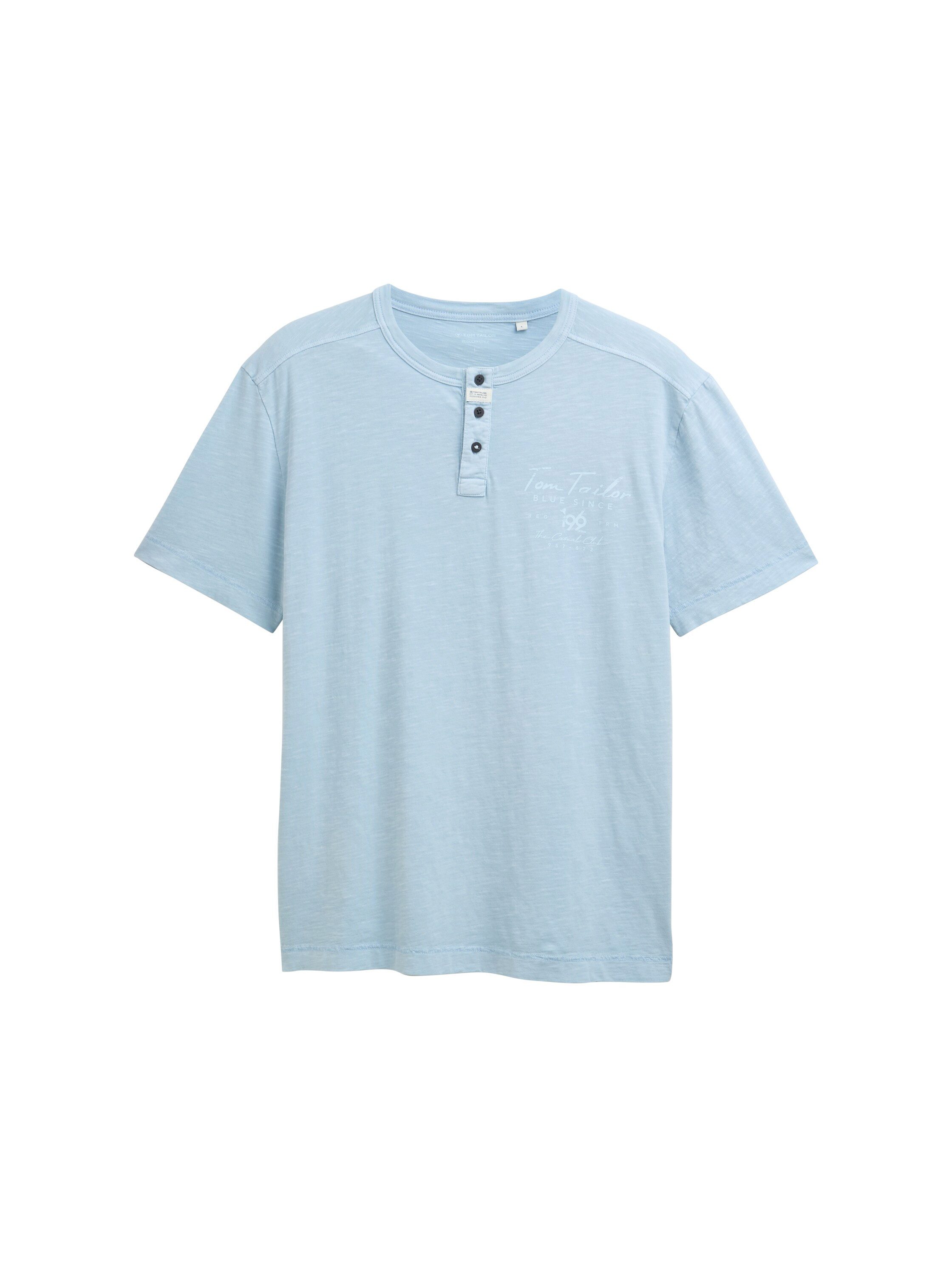 TOM TAILOR T-Shirt Henley T-Shirt mit günstig online kaufen