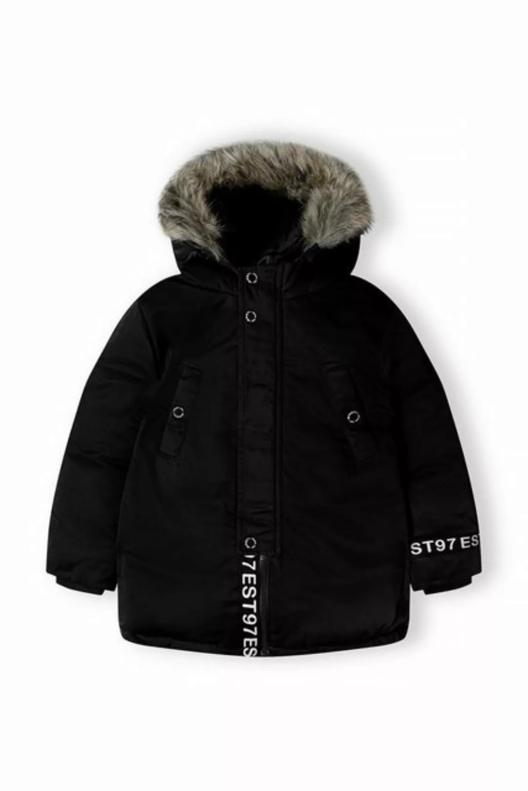 MINOTI Winterjacke mit flauschiger Kapuze (2-14y) günstig online kaufen