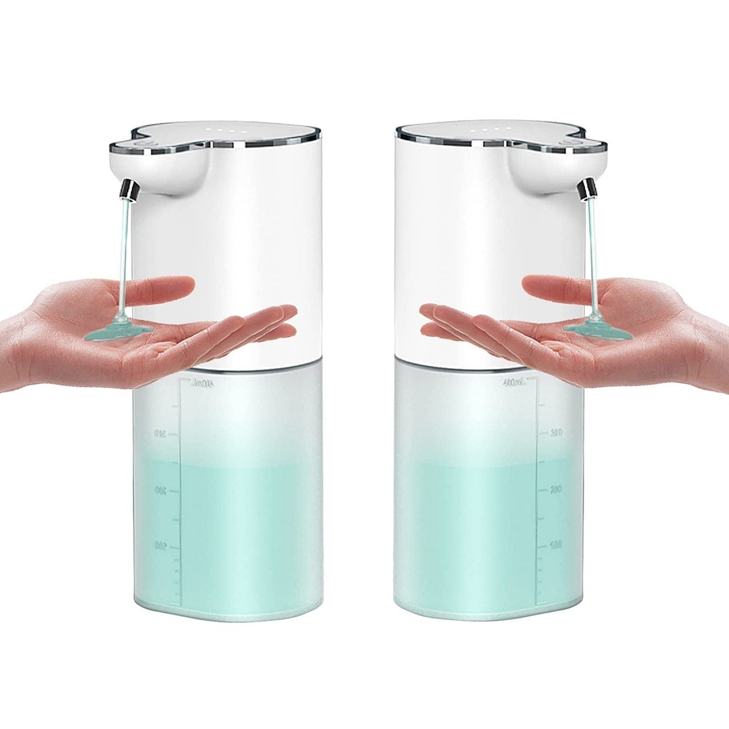 zggzerg Seifenspender 400ml Wiederaufladbar Wandbefestigung mit günstig online kaufen