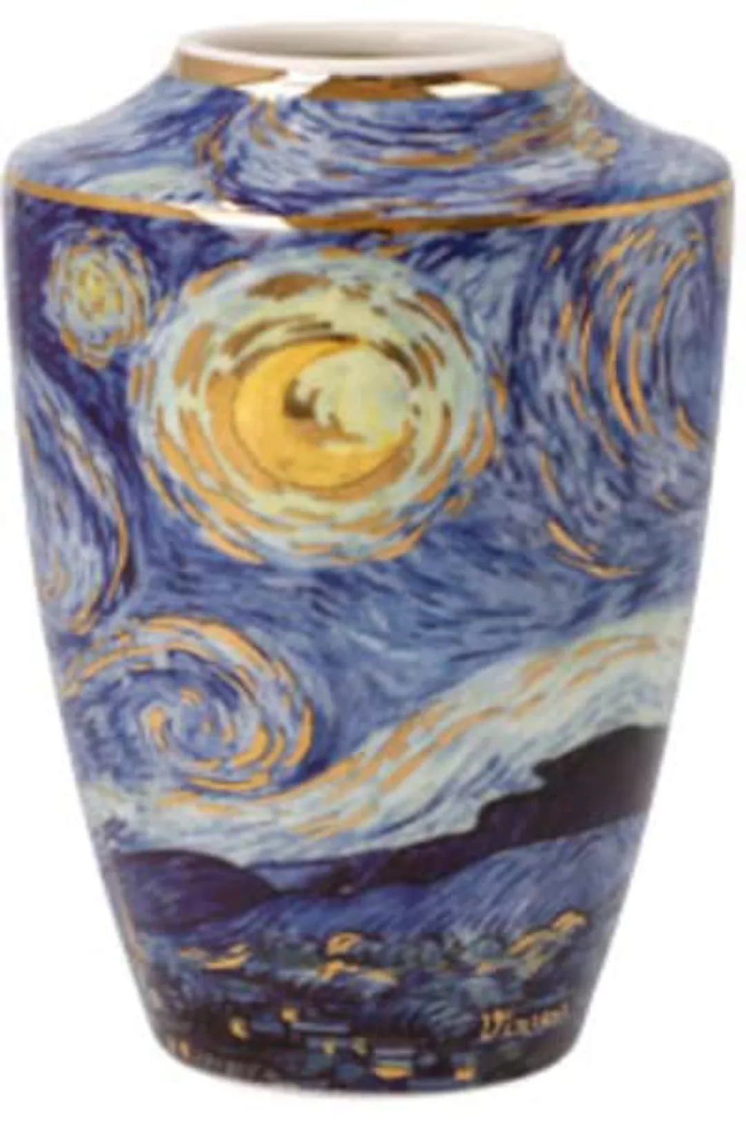 Goebel Tischvase »Vincent van Gogh - Sternennacht«, (1 St.), Vase aus Porze günstig online kaufen