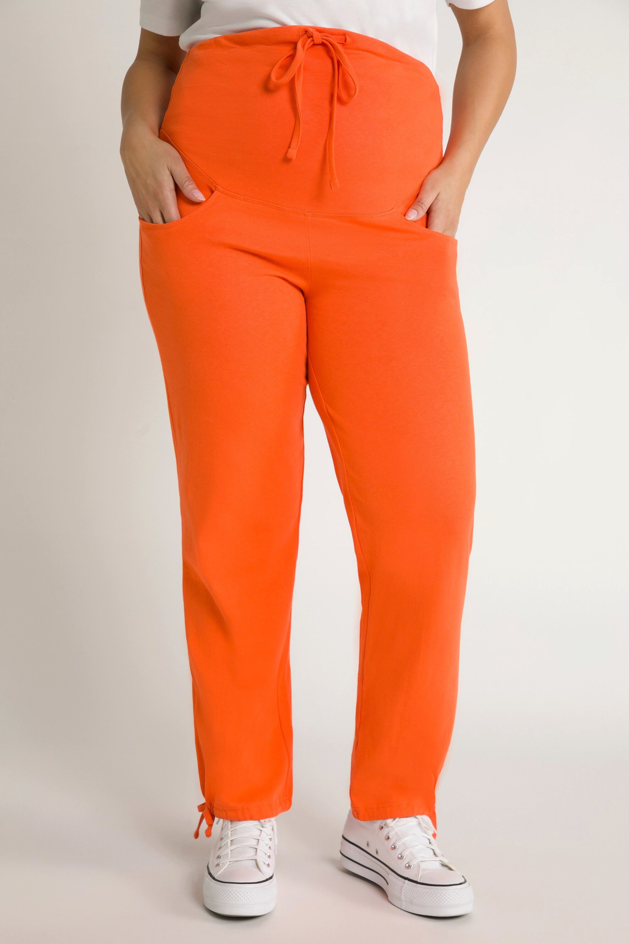Ulla Popken Dehnbund-Hose Bellieva-Sweatpants breiter Bund günstig online kaufen