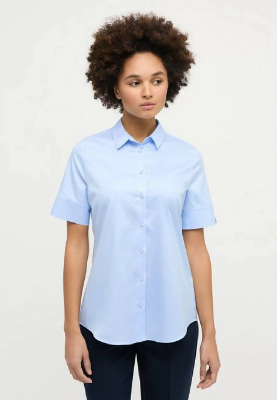Eterna Blusenshirt Bluse 5008 H965, hellblau günstig online kaufen