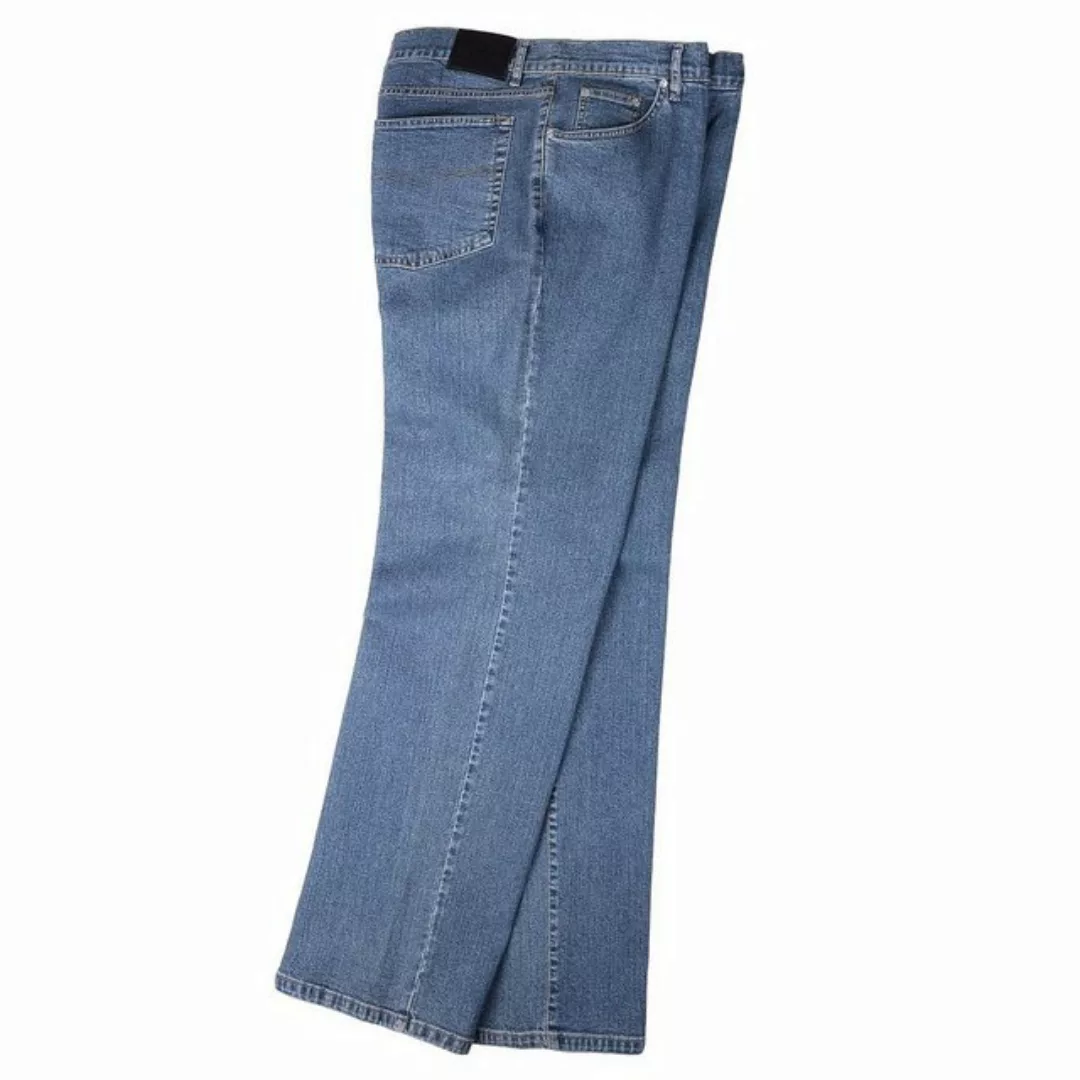Lucky Star Bequeme Jeans Übergrößen Dallas Jeans-Hose in blue stone-washed günstig online kaufen