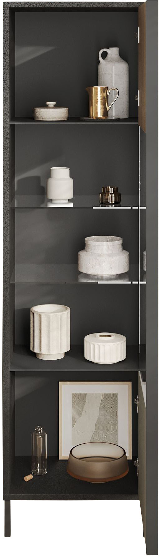 INOSIGN Vitrine "Everest Höhe 203 cm, Standvitrine mit 1 Tür", Hochschrank, günstig online kaufen
