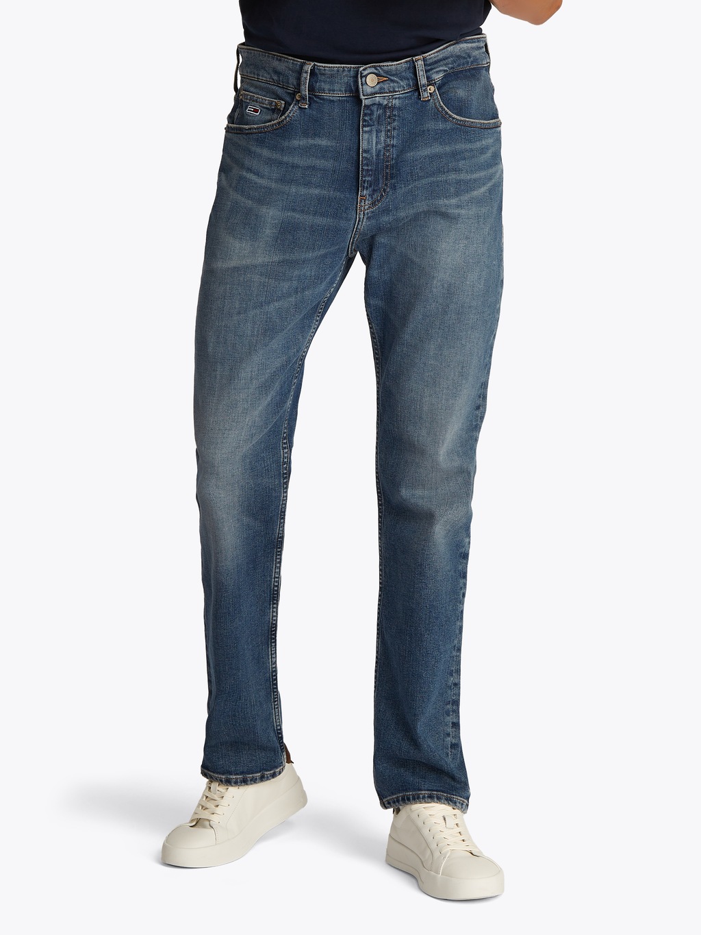 Tommy Jeans Regular-fit-Jeans "RYAN RGLR STRGHT", mit Logoprägung günstig online kaufen