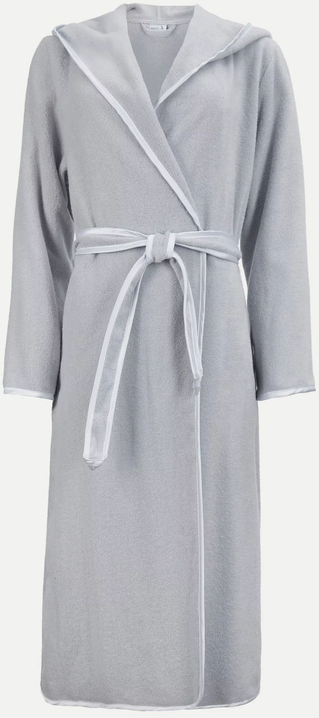 Möve Damenbademantel "Homewear Paspel", (1 St.), elegante Farbkombination günstig online kaufen