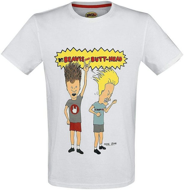 BEAVIS and BUTT-HEAD T-Shirt T-Shirt 'Angry' (Stück, 1-tlg., Stück) mit Fro günstig online kaufen