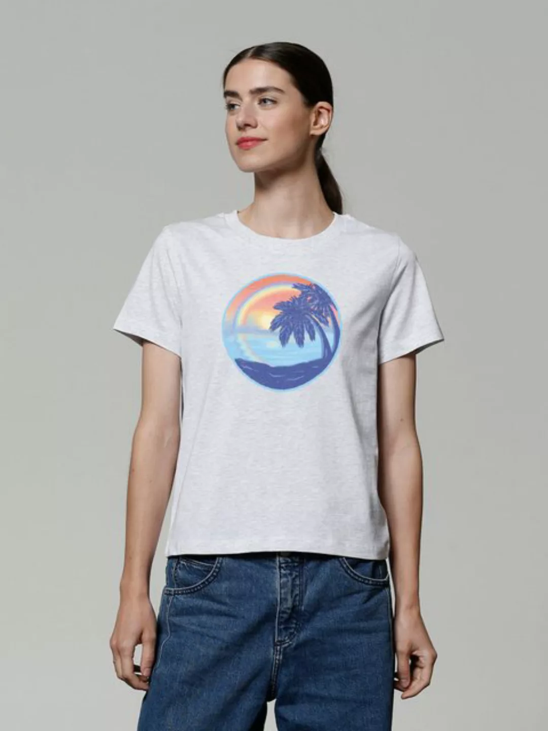 wat? Apparel T-Shirt Sunset Rainbow günstig online kaufen