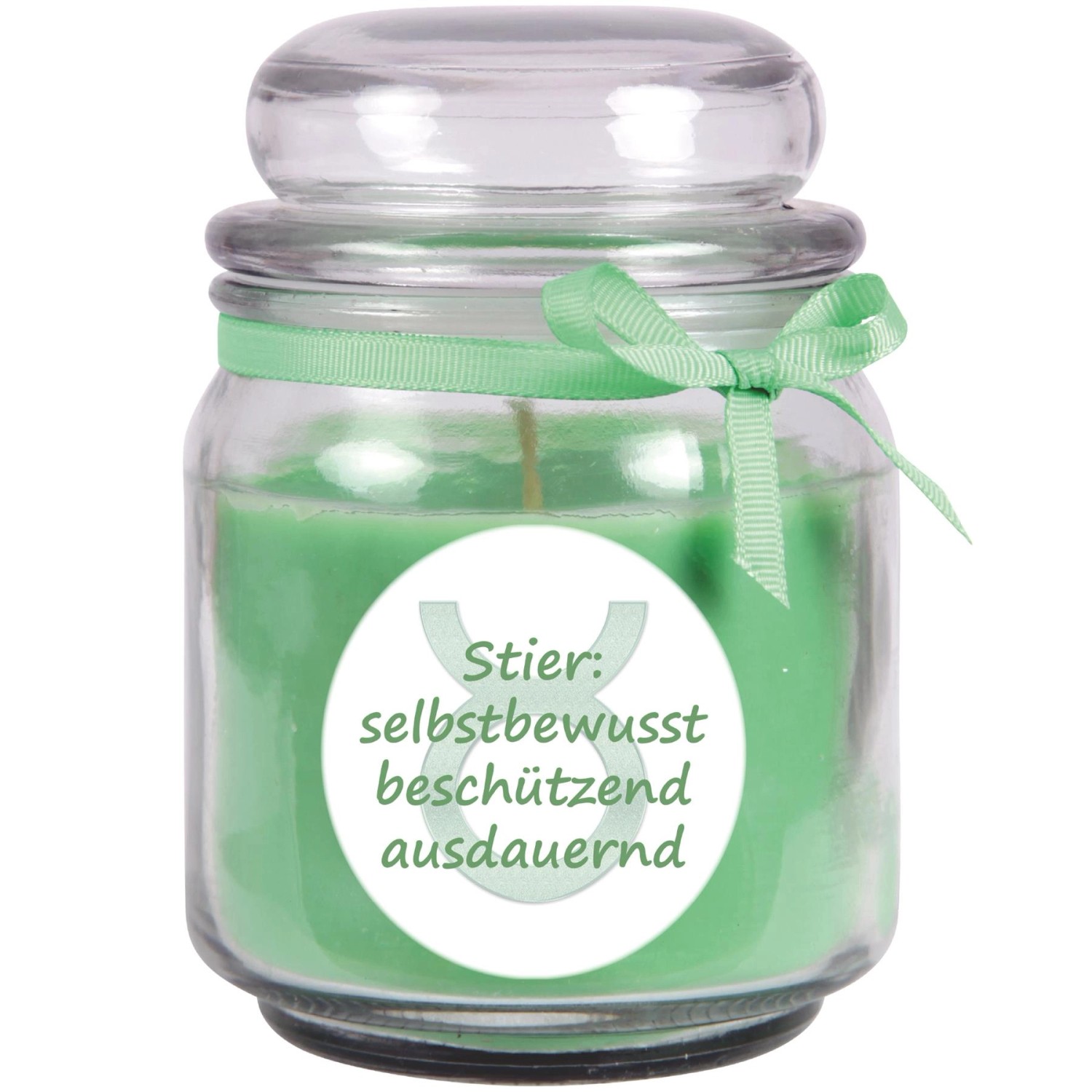 HS Candle Duftkerze & Glas Sternzeichen Coconut Limes 70 Stunden Stier günstig online kaufen