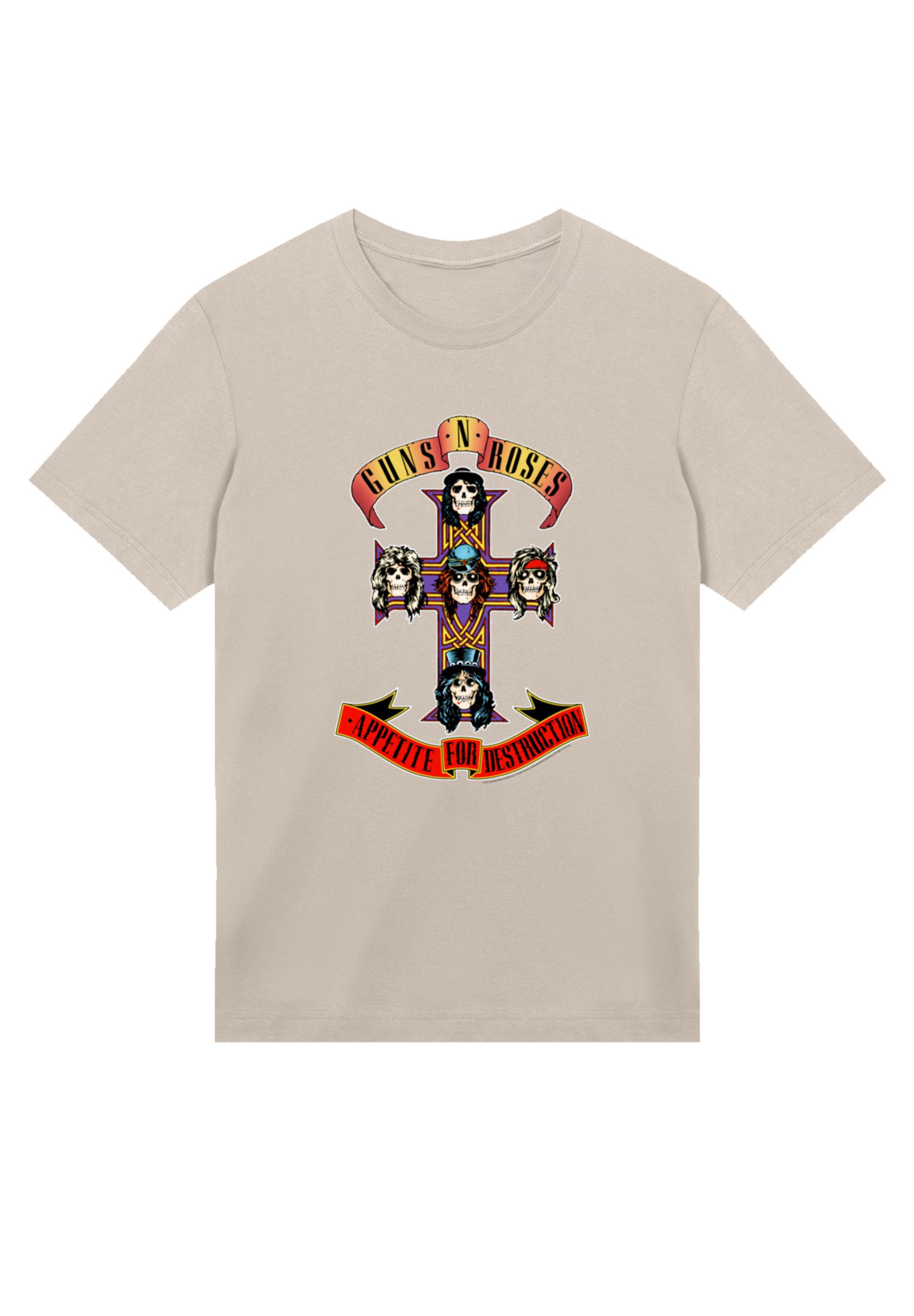 F4NT4STIC T-Shirt "Guns n Roses Appetite For Destruction", Premium Qualität günstig online kaufen