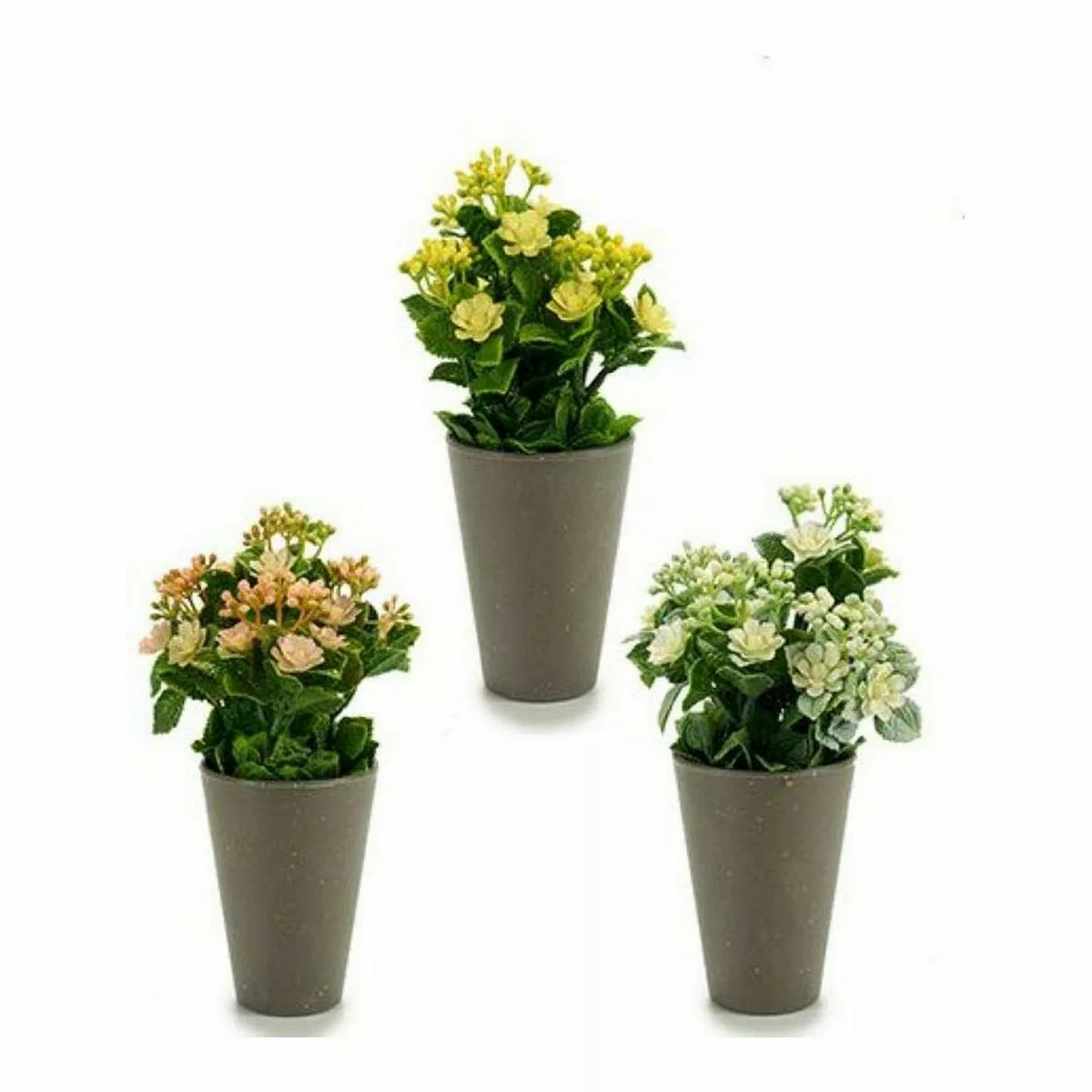 Blumentopf Grau Kunststoff günstig online kaufen