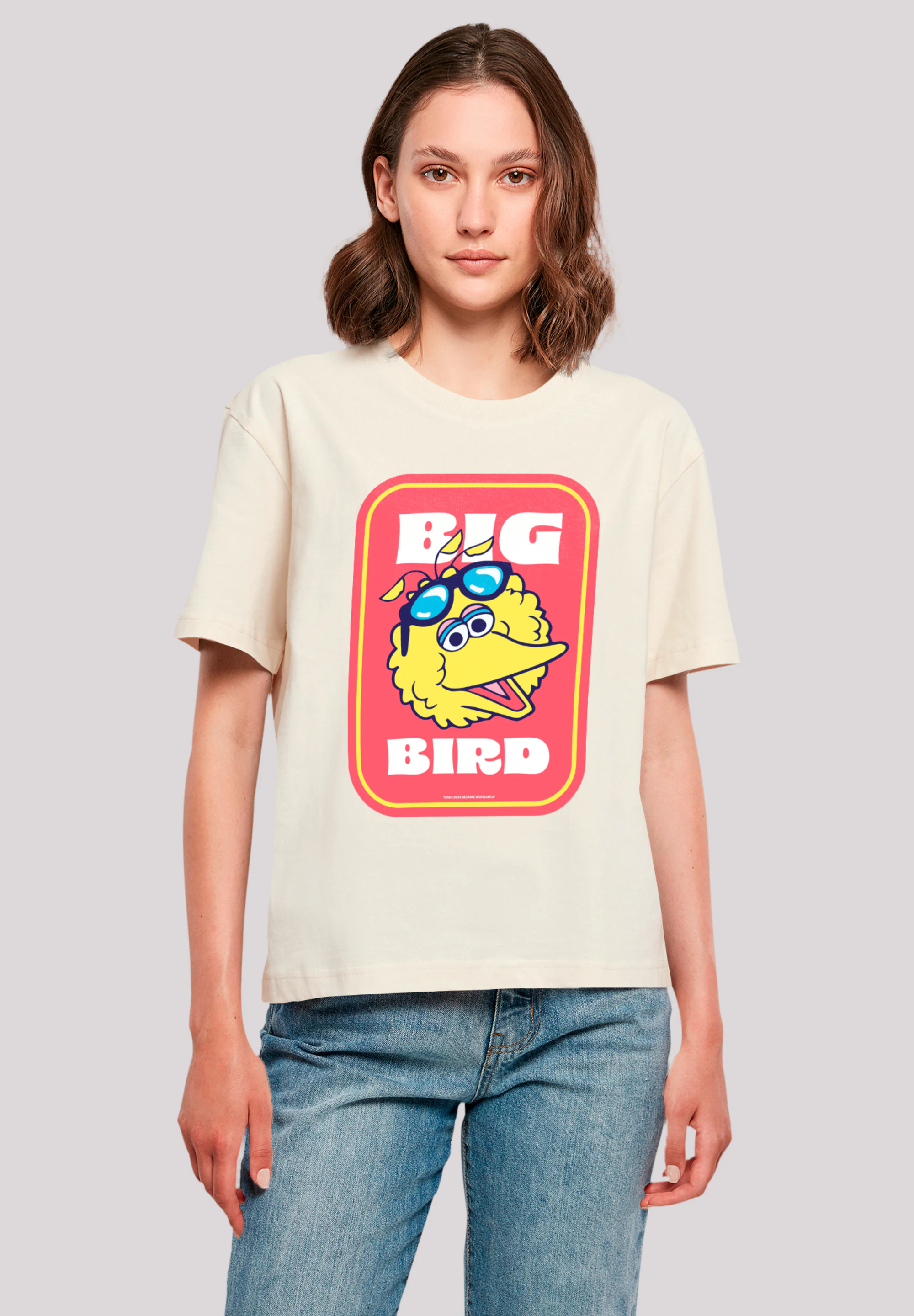 F4NT4STIC T-Shirt "Sesamstraße Bilbo Big Bird Sticker", Premium Qualität, W günstig online kaufen