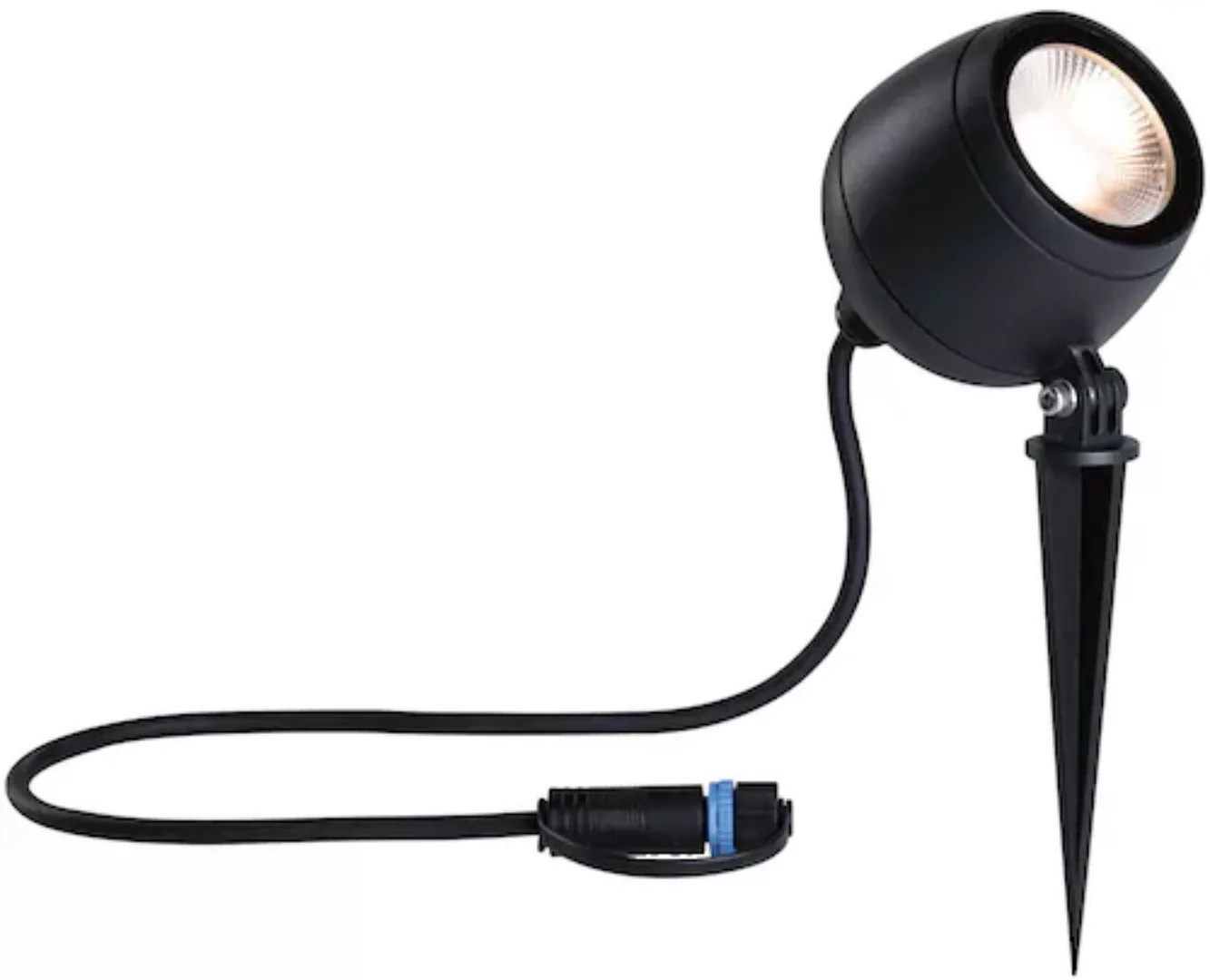 LED Plug & Shine Erdspießleuchte Kikolo in Anthrazit 7,2W 460lm IP65 20° günstig online kaufen