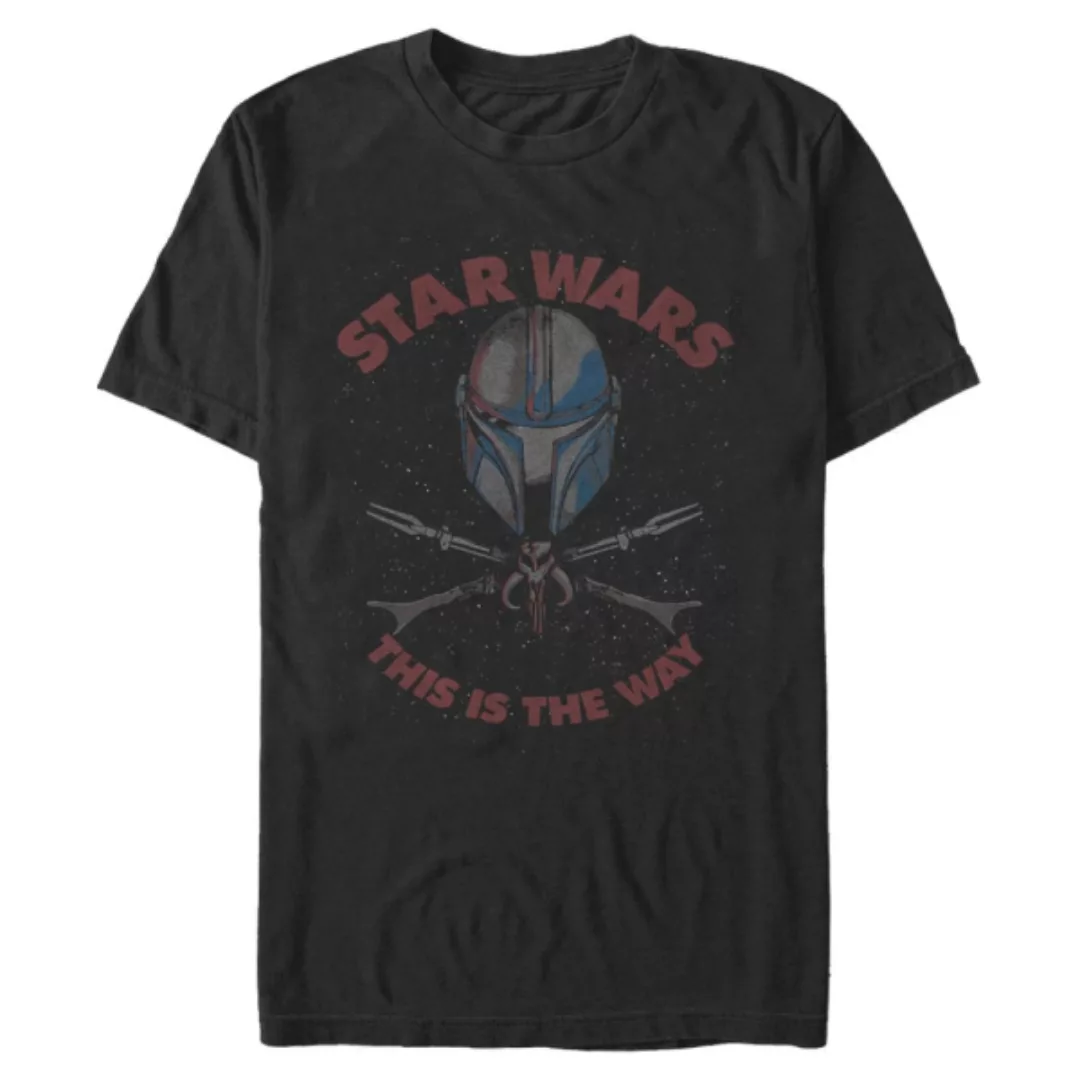 Star Wars - The Mandalorian - Mandalorian Crossbones - Männer T-Shirt günstig online kaufen