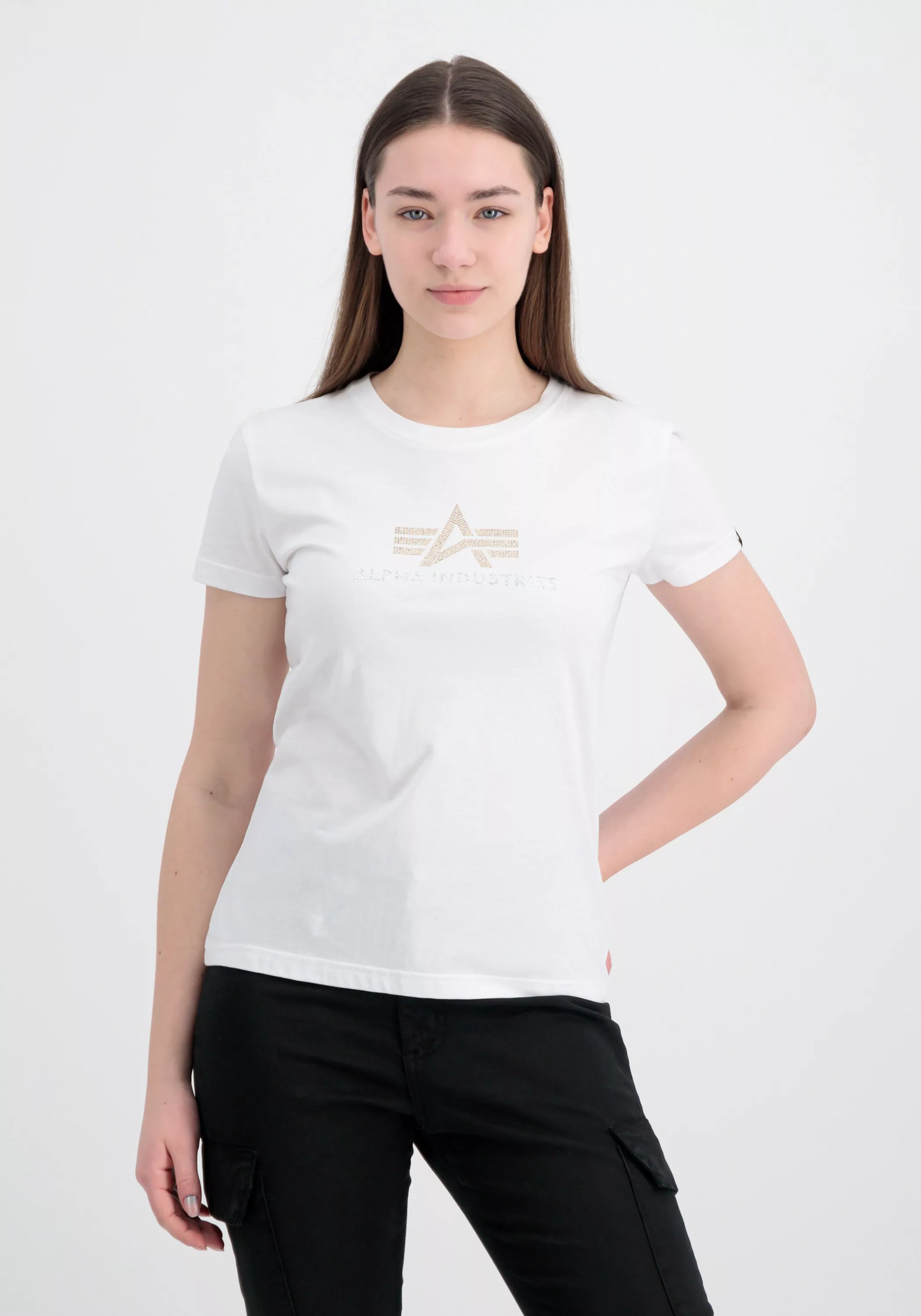 Alpha Industries T-Shirt "Alpha Industries Women - T-Shirts Crystal T Women günstig online kaufen