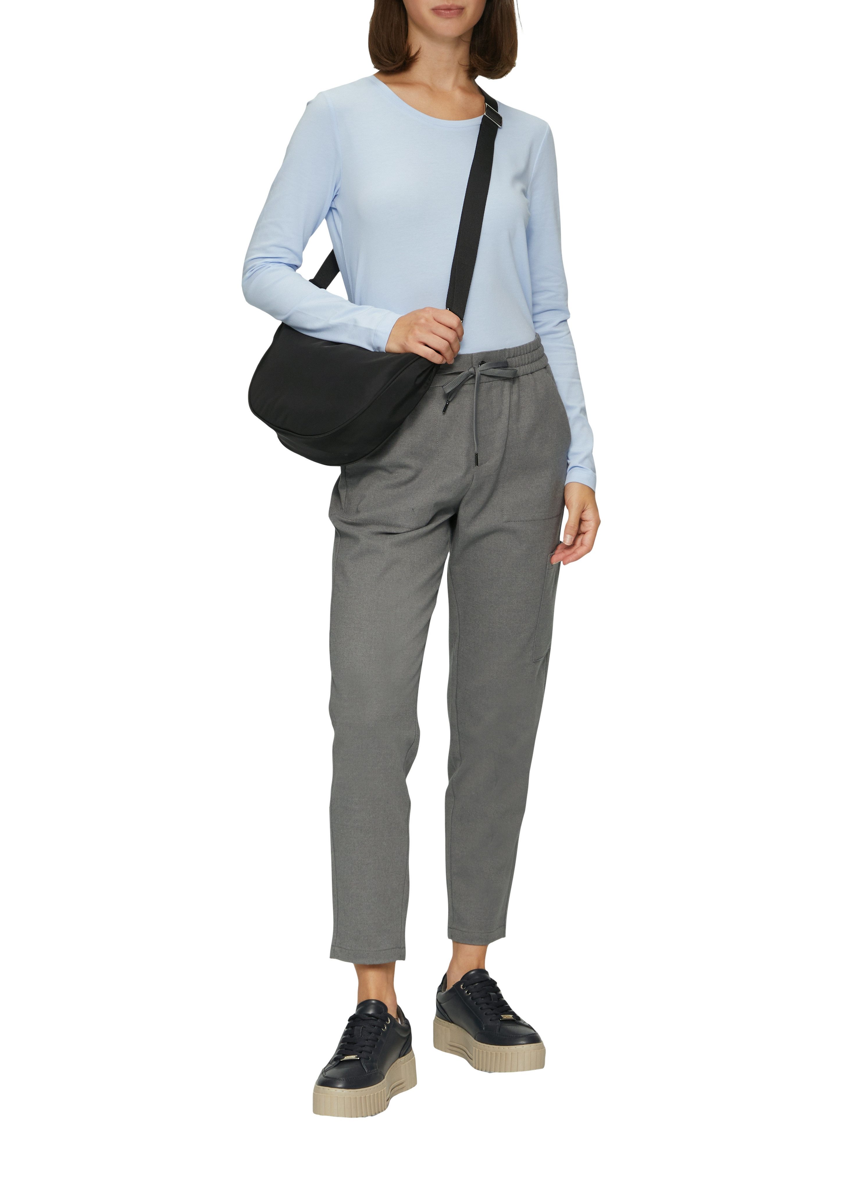 s.Oliver Stoffhose Sommerhose mit Gummizug und günstig online kaufen