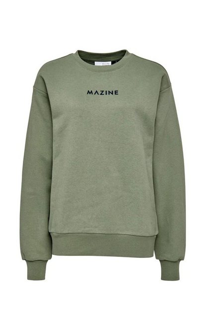 MAZINE Sweatshirt LOGO HEAVY SWEATER Grün Vegane Unisex Sweatshirts günstig online kaufen