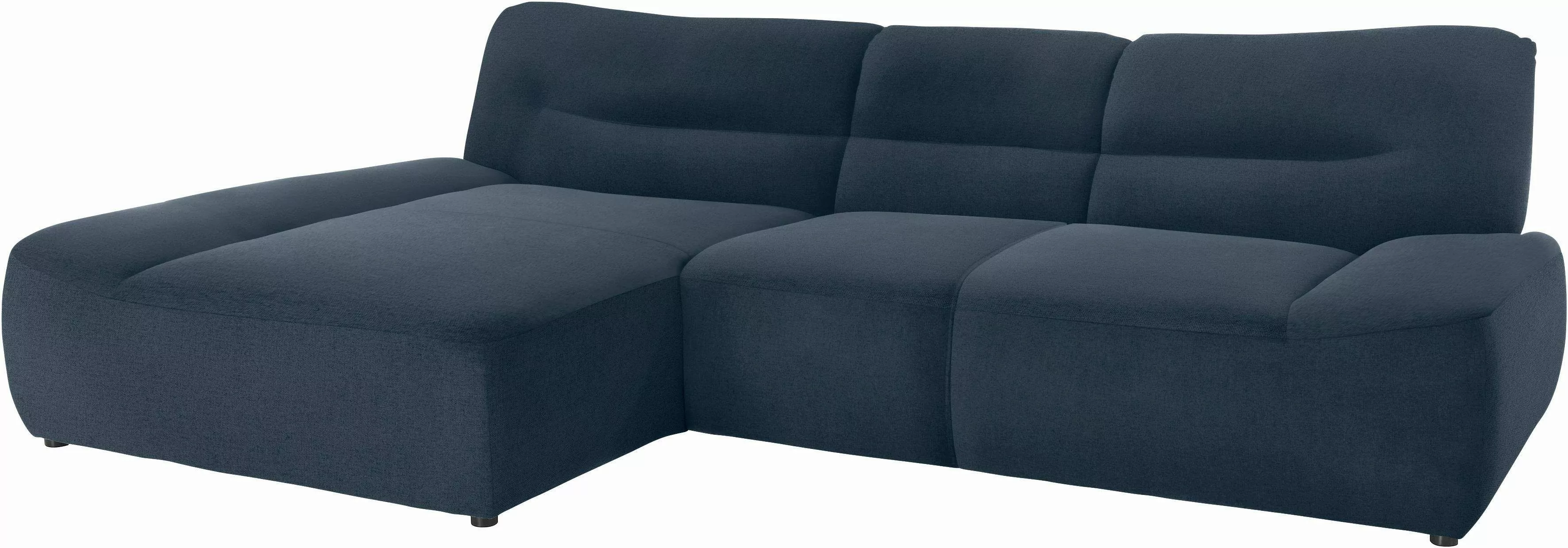 DOMO collection Ecksofa »Cesena moderne Polsterecke mit flachen Armlehnen, günstig online kaufen