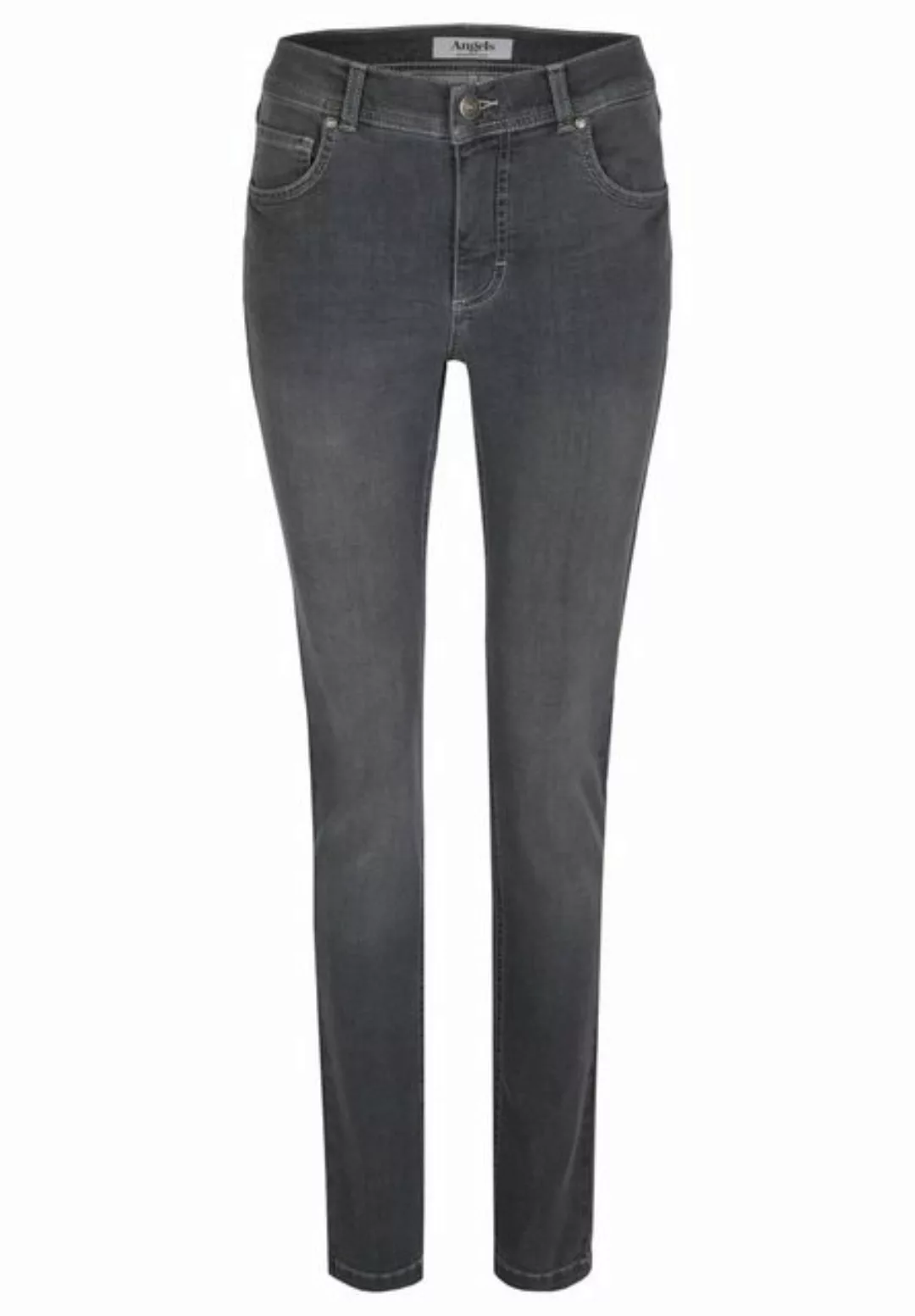 ANGELS Slim-fit-Jeans Jeans Skinny mit authentischem Denim mit Label-Applik günstig online kaufen