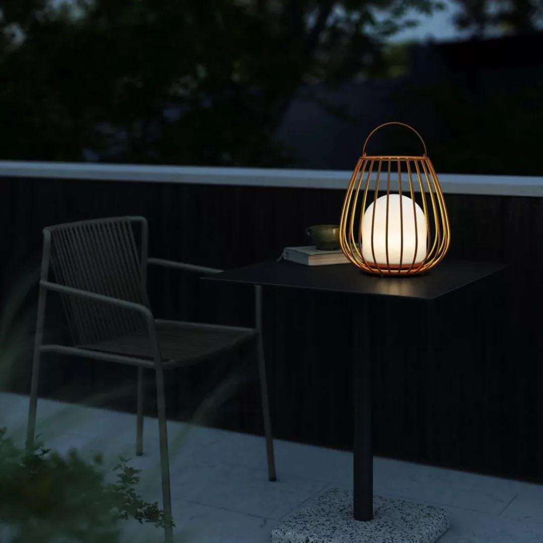 LED-Tischleuchte Jim To-Go, Außenbereich, orange günstig online kaufen
