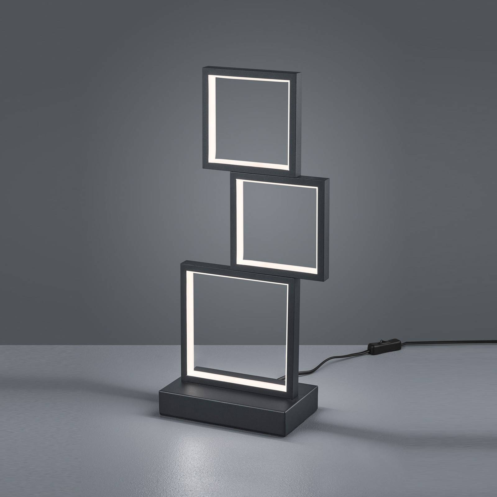 LED-Tischleuchte Sorrento, schwarz matt günstig online kaufen