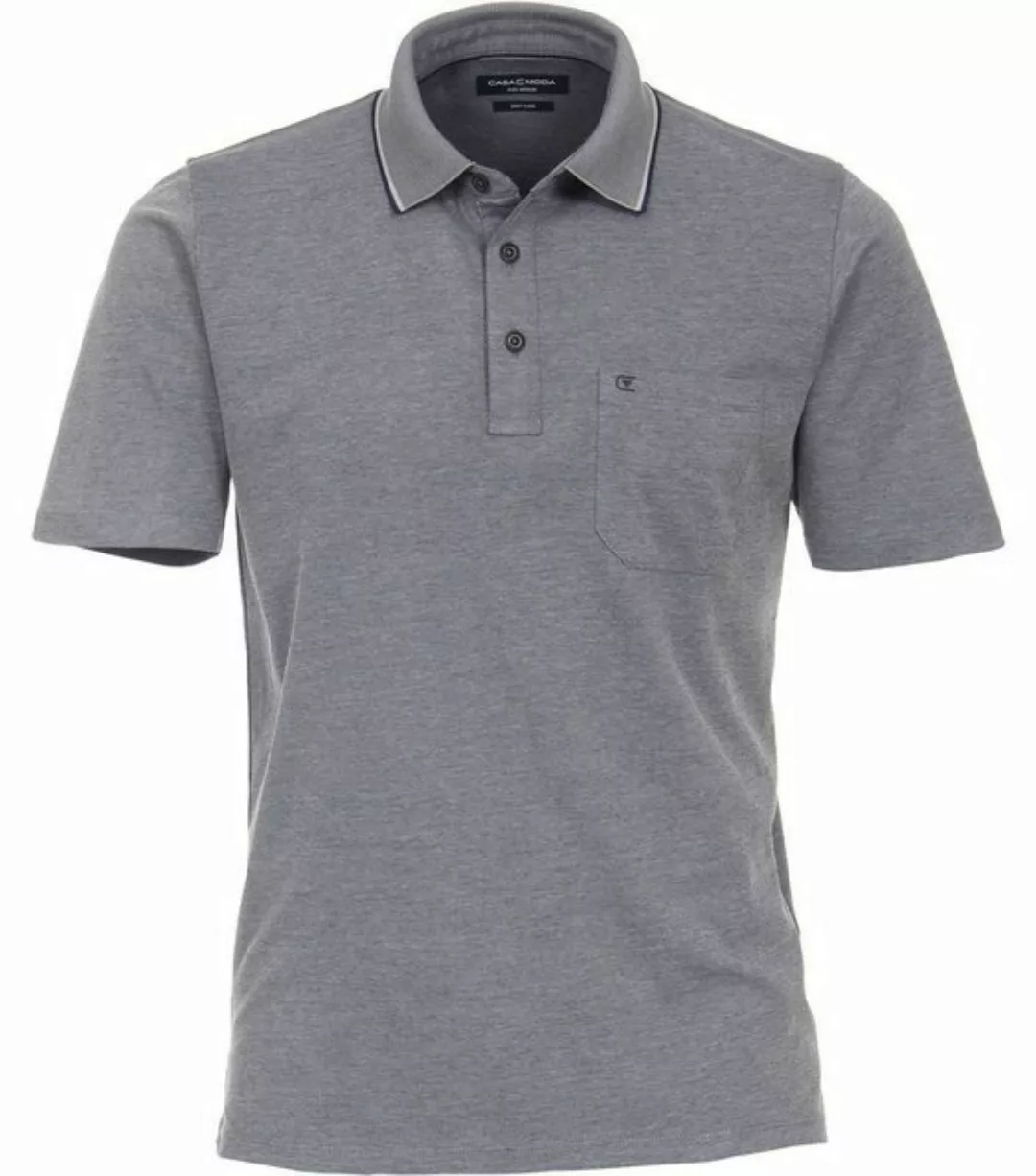 CASAMODA Poloshirt "CASAMODA Polo-Shirt uni" günstig online kaufen