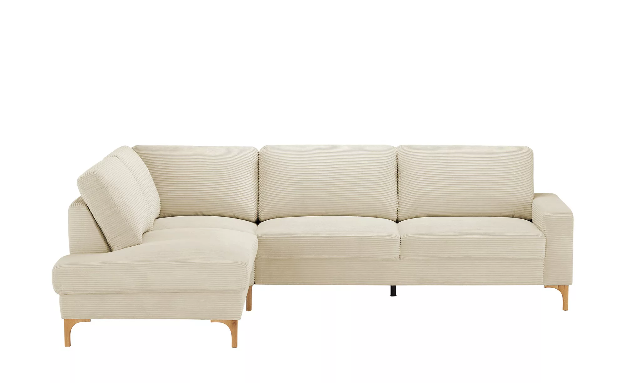 Gray & Jones Cord-Sofa  Capa ¦ beige ¦ Maße (cm): B: 276 H: 86 T: 200 Polst günstig online kaufen