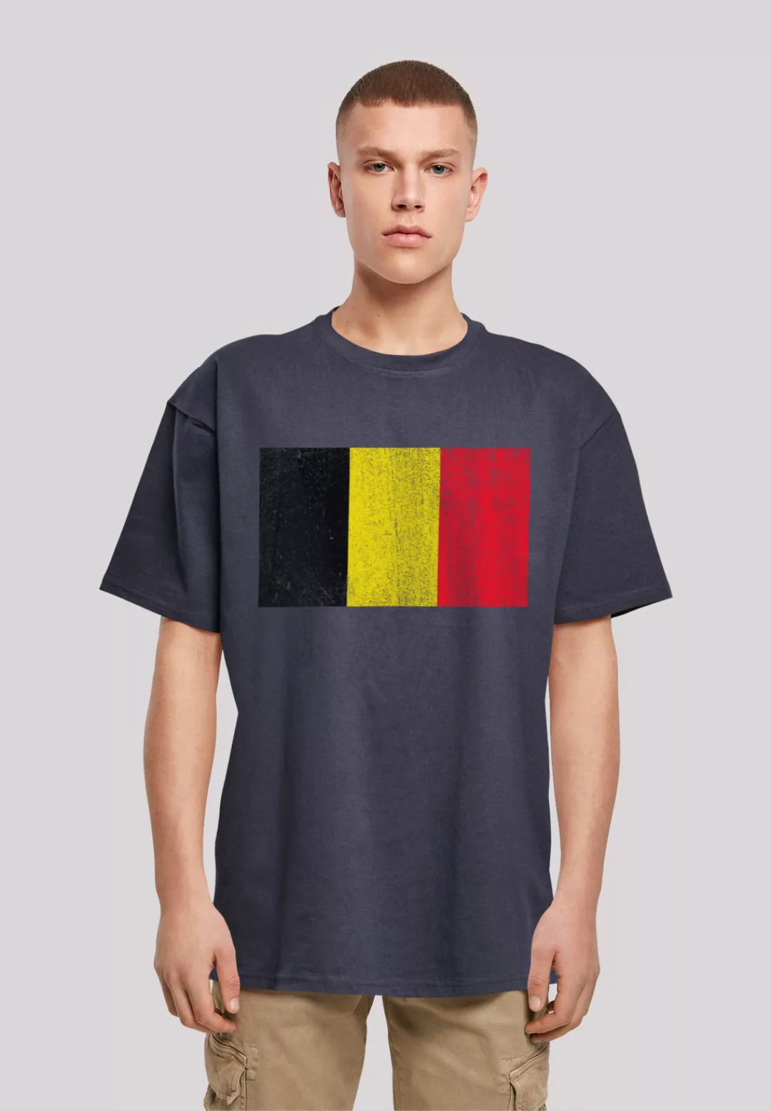 F4NT4STIC T-Shirt "Belgium Belgien Flagge" günstig online kaufen