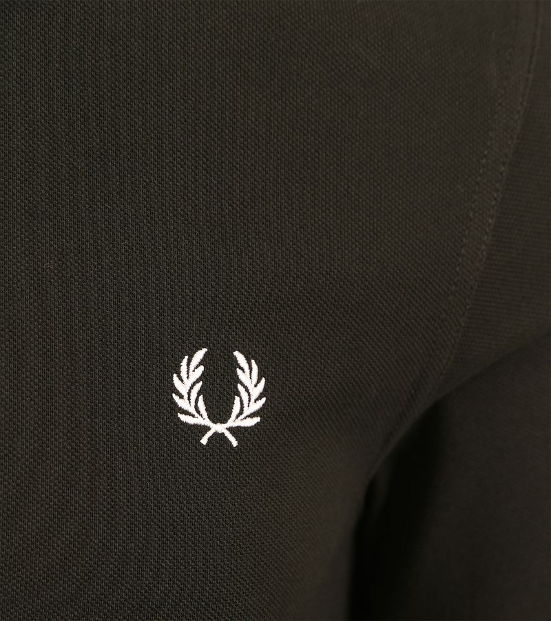 Fred Perry Langarm-Poloshirt Dunkelgrün T50 - Größe XL günstig online kaufen
